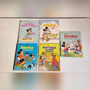 Disney Mickey Mouse Little Golden Books Collection